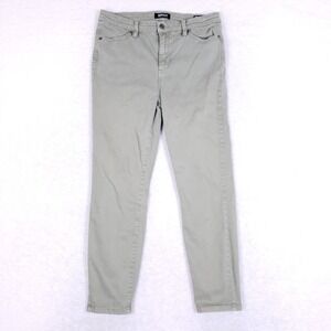 Buffalo David Bitton Havana High Rise Ankle Skinny Jeans 8/29 Sage Green